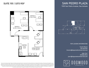 7330 San Pedro Ave, San Antonio, TX en alquiler Plano de la planta- Imagen 1 de 1