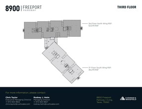 8900 Freeport Pky, Irving, TX en alquiler Plano de la planta- Imagen 1 de 1