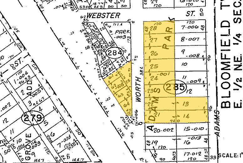 34100 Woodward Ave, Birmingham, MI en alquiler - Plano de solar - Imagen 2 de 16