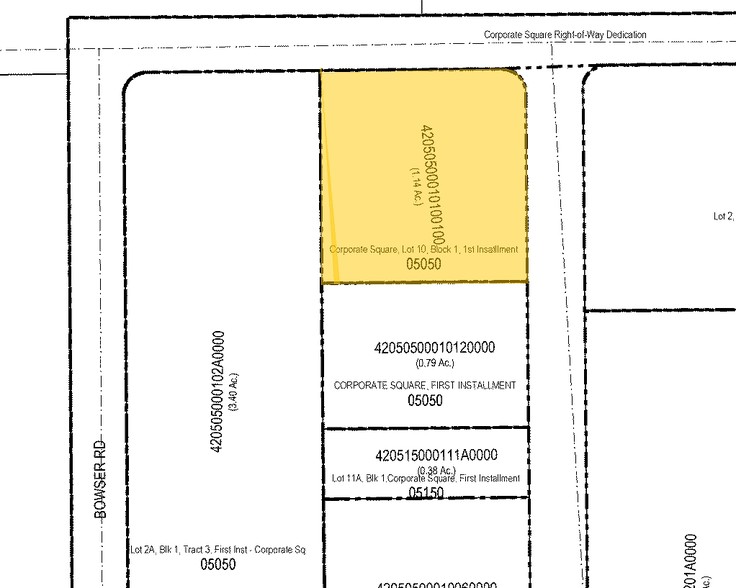 800 Security Row, Richardson, TX en alquiler - Plano de solar - Imagen 2 de 4