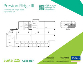 3460 Preston Ridge Rd, Alpharetta, GA en alquiler Plano de la planta- Imagen 1 de 2