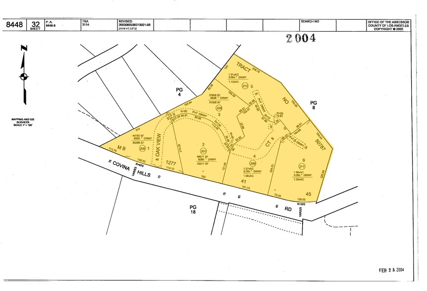 20717 Covina Hills Rd, Covina, CA en venta - Plano de solar - Imagen 2 de 3