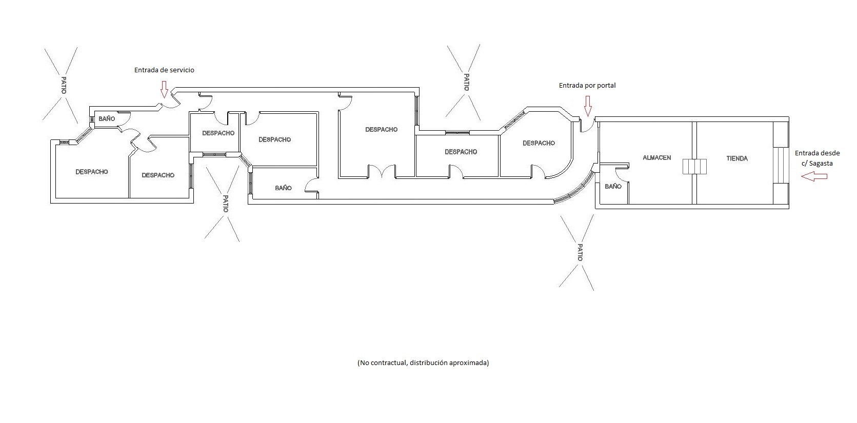 Madrid, MAD 28004 -  -  - Plano de la planta - Image 1 of 1