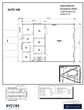 13000 Murphy Rd, Stafford, TX en alquiler Plano de la planta- Imagen 1 de 1