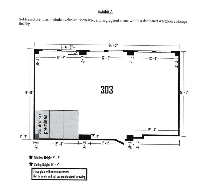 344 W 38th St, New York, NY en alquiler Plano de la planta- Imagen 1 de 1