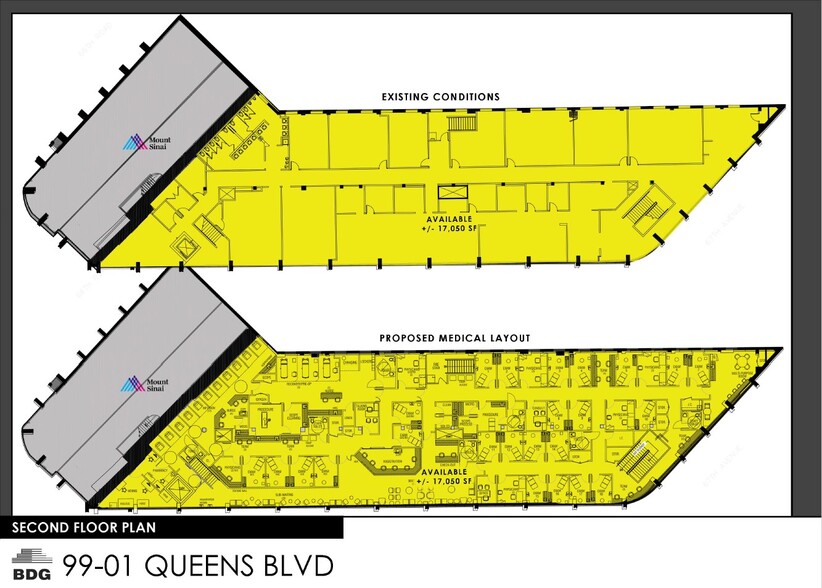 99-01 Queens Blvd, Rego Park, NY en alquiler - Plano de la planta - Imagen 3 de 14