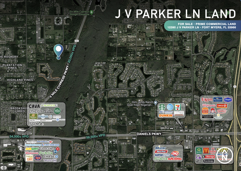 12390-12451 JV Parker Ln, Fort Myers, FL en venta - Foto del edificio - Imagen 2 de 2