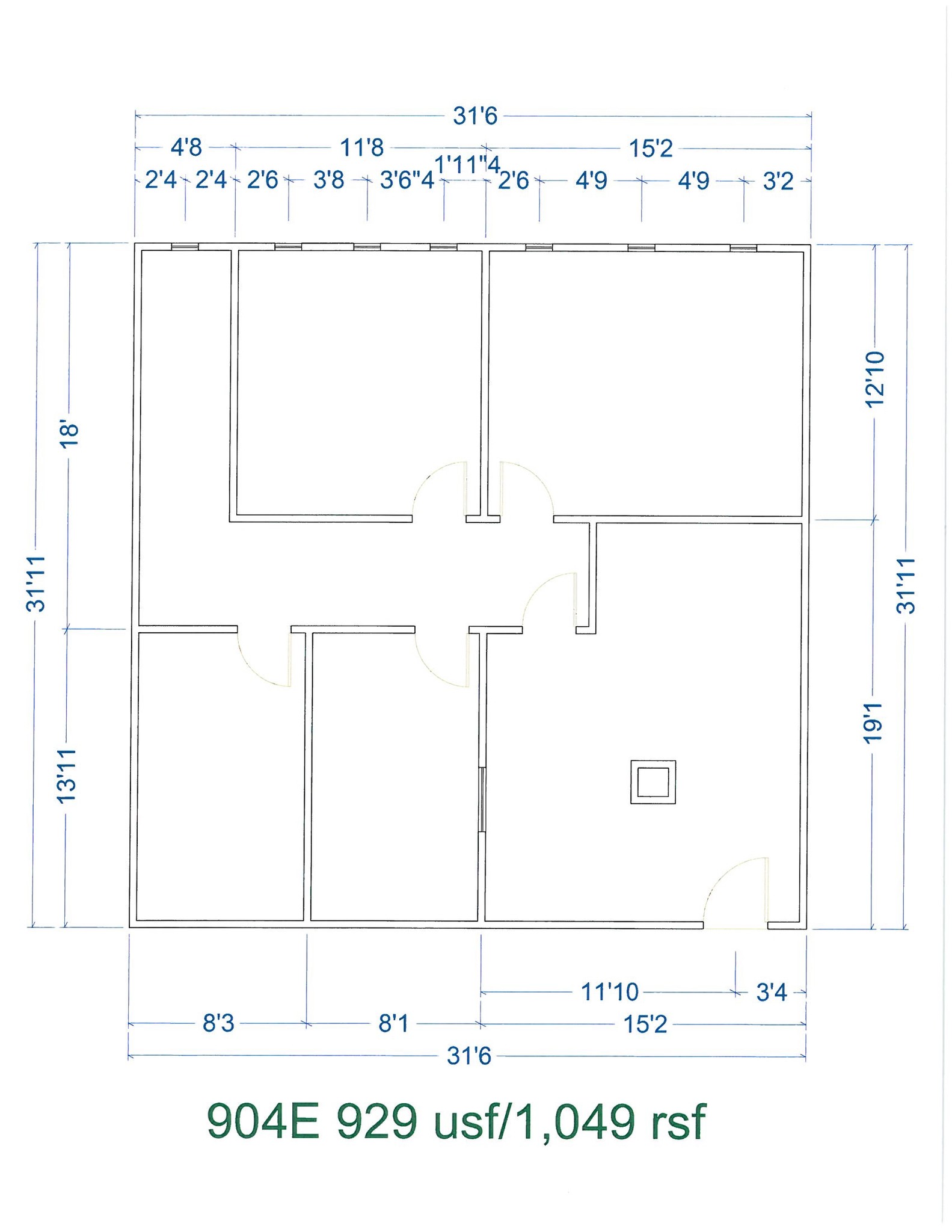 15565 Northland Dr, Southfield, MI en alquiler Plano de la planta- Imagen 1 de 1