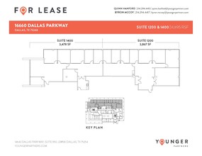 16610 N Dallas Pky, Dallas, TX en alquiler Plano de la planta- Imagen 2 de 3