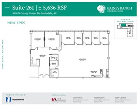 8800 N Gainey Center Dr, Scottsdale, AZ en alquiler Plano de la planta- Imagen 1 de 1