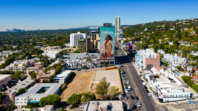 9000 W Sunset Blvd, West Hollywood, CA - VISTA AÉREA  vista de mapa