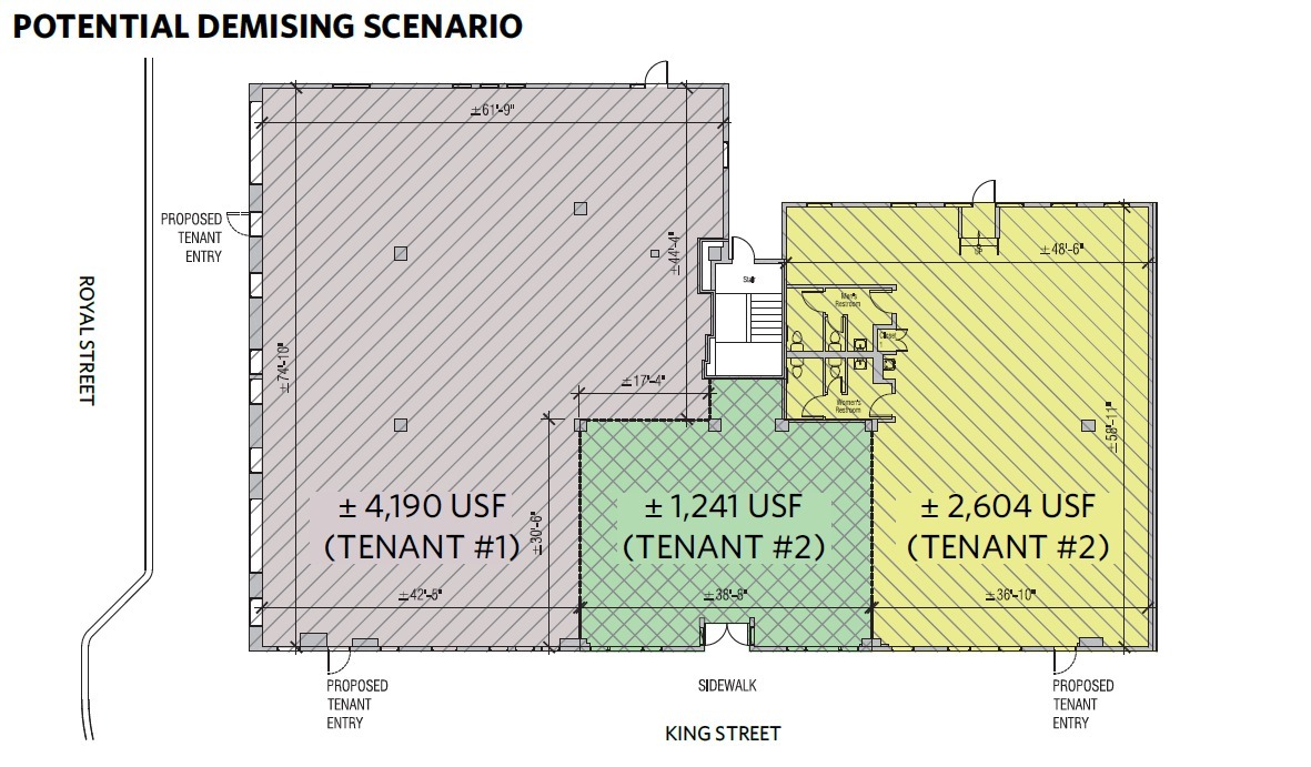 480 King St, Alexandria, VA en alquiler Plano de la planta- Imagen 1 de 1