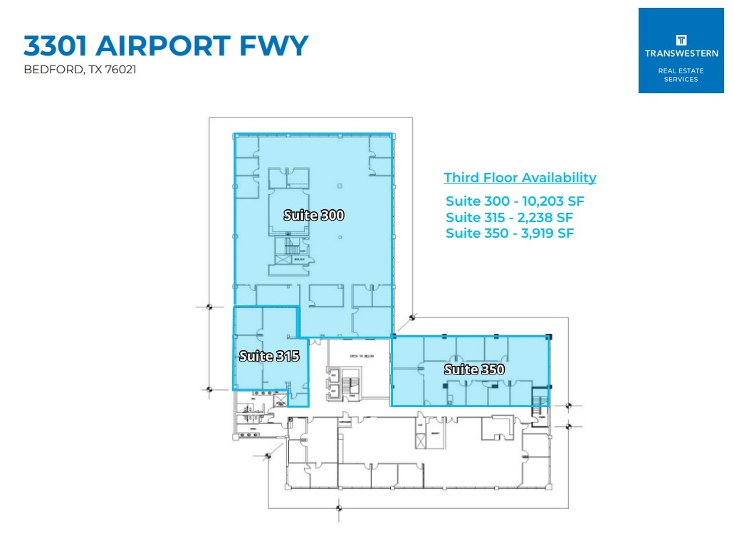 3301 Airport Fwy, Bedford, TX en alquiler Plano de la planta- Imagen 1 de 1