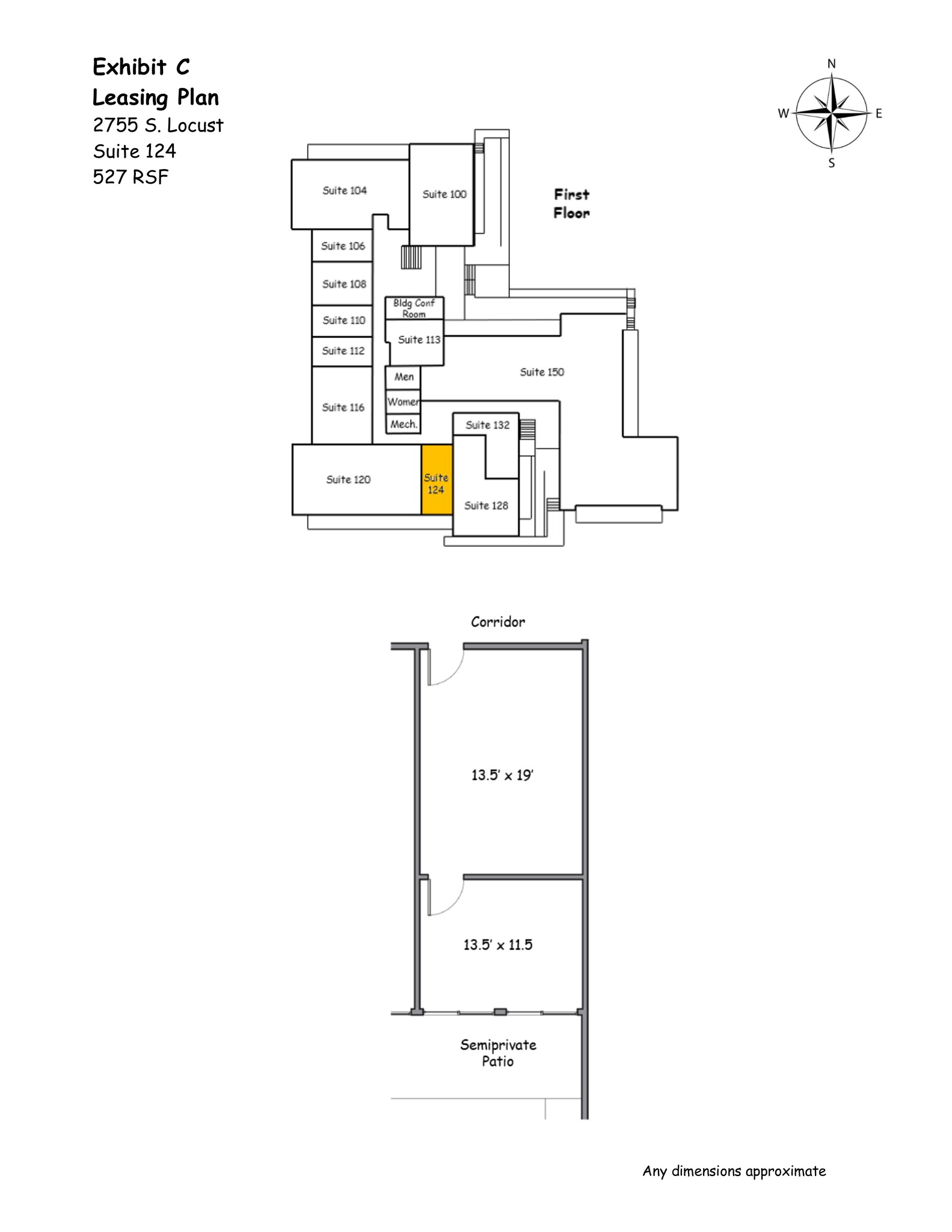 2755 S Locust St, Denver, CO en alquiler Plano del sitio- Imagen 1 de 2