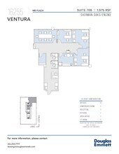 16255 Ventura Blvd, Encino, CA en alquiler Plano de la planta- Imagen 1 de 1