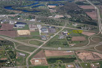 3038 Commercial Blvd, Chippewa Falls, WI - VISTA AÉREA  vista de mapa