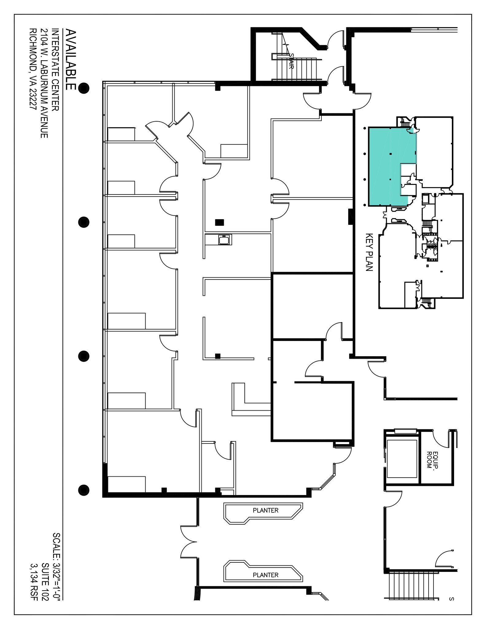 2116 W Laburnum Ave, Richmond, VA en alquiler Plano del sitio- Imagen 1 de 1