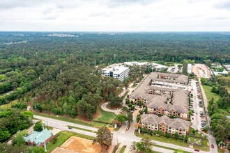 1575 Sawdust Rd, The Woodlands, TX - vista aérea  vista de mapa