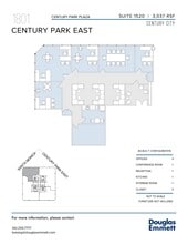 1801 Century Park E, Los Angeles, CA en alquiler Plano de la planta- Imagen 1 de 1