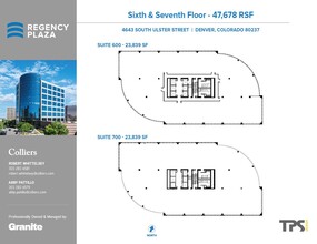 4643 S Ulster St, Denver, CO en alquiler Plano de la planta- Imagen 2 de 2