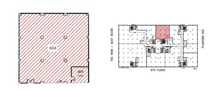 141 Flushing Ave, Brooklyn, NY en alquiler Plano de la planta- Imagen 2 de 2