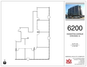 6200 N Hiawatha Ave, Chicago, IL en alquiler Plano del sitio- Imagen 1 de 1