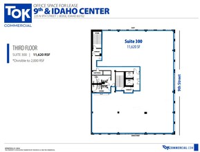 225 N 9th St, Boise, ID en alquiler Plano de la planta- Imagen 1 de 1