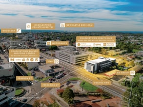 95 Pacific Hwy, Charlestown, NSW - Aérea  vista de mapa