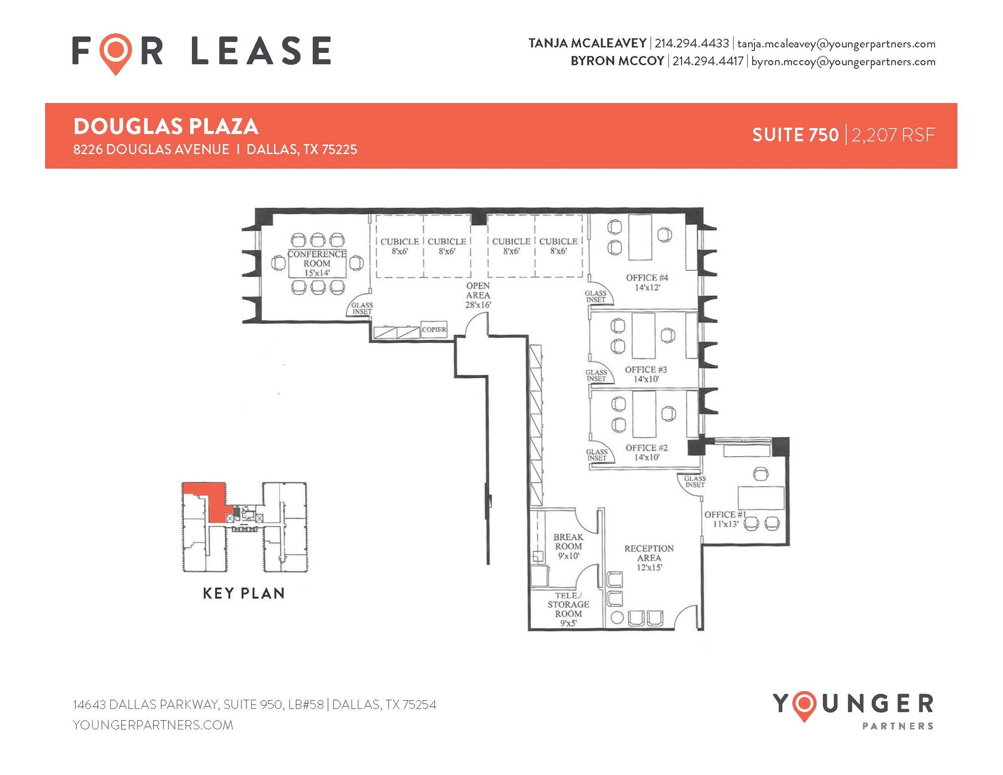 8226 Douglas Ave, Dallas, TX en alquiler Plano de la planta- Imagen 1 de 1