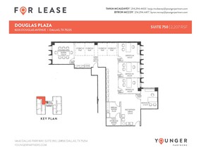 8226 Douglas Ave, Dallas, TX en alquiler Plano de la planta- Imagen 1 de 1