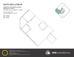 330 Golden Shore, Long Beach, CA en alquiler Plano de la planta- Imagen 1 de 1