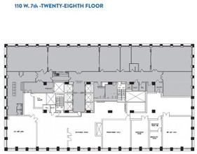 110 W 7th St S, Tulsa, OK en alquiler Plano de la planta- Imagen 1 de 1