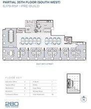 280 Park Ave, New York, NY en alquiler Plano de la planta- Imagen 1 de 4