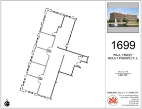 1699 Wall St, Mount Prospect, IL en alquiler Plano de la planta- Imagen 1 de 7