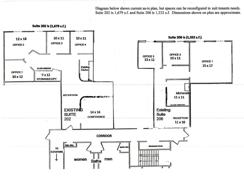 4915 St. Elmo Ave, Bethesda, MD en alquiler Plano de la planta- Imagen 1 de 2