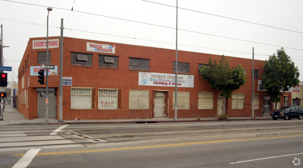 401-409 E Washington Blvd, Los Angeles, CA en alquiler - Foto del edificio - Imagen 2 de 13