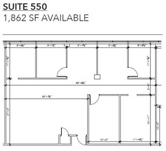 1111 E Touhy Ave, Des Plaines, IL en alquiler Plano de la planta- Imagen 1 de 1