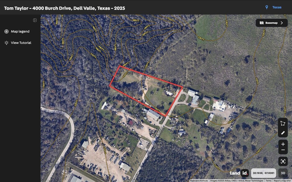 4000 Burch Drive, Del Valle, TX en venta - Plano de solar - Imagen 2 de 9