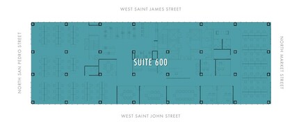 111 W Saint John St, San Jose, CA en alquiler Plano de la planta- Imagen 1 de 4