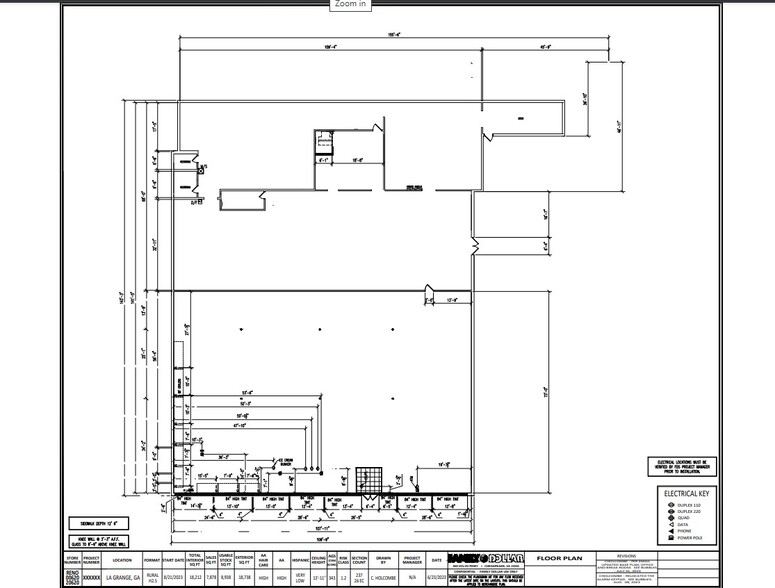 527 S Greenwood St, Lagrange, GA en alquiler - Plano de la planta - Imagen 2 de 2