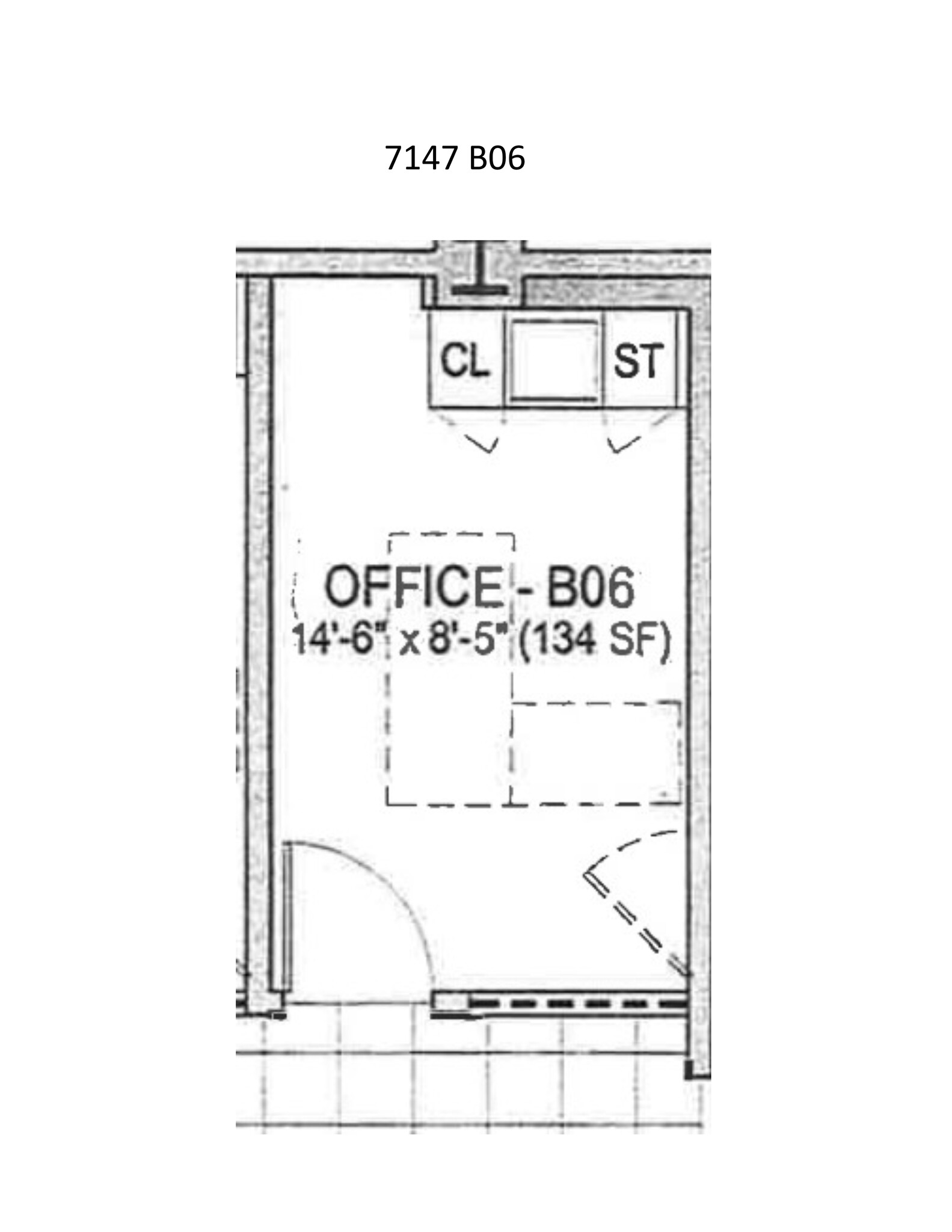 7137-7161 E Rancho Vista Dr, Scottsdale, AZ en alquiler Plano del sitio- Imagen 1 de 1