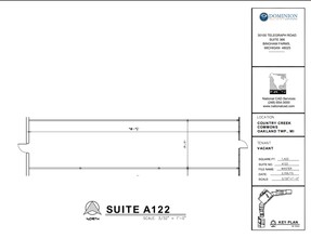 4818-4978 N Adams Rd, Oakland Township, MI en alquiler Plano de la planta- Imagen 2 de 2