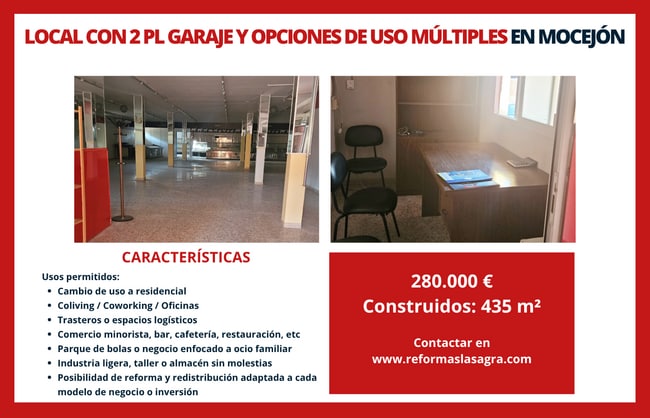 Más detalles de Local en venta