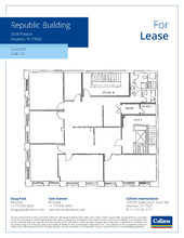 1018 Preston St, Houston, TX en alquiler Plano de la planta- Imagen 1 de 1