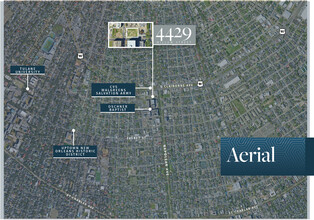 4429 Willow St, New Orleans, LA - VISTA AÉREA  vista de mapa - Image1