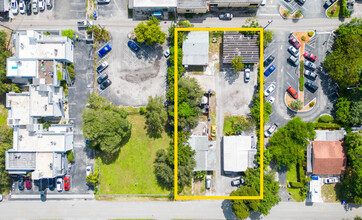 2704-2710 Polk St, Hollywood, FL - VISTA AÉREA  vista de mapa - Image1