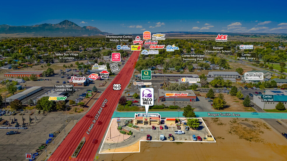 1300 E Main St, Cortez, CO en venta - Foto del edificio - Imagen 2 de 5