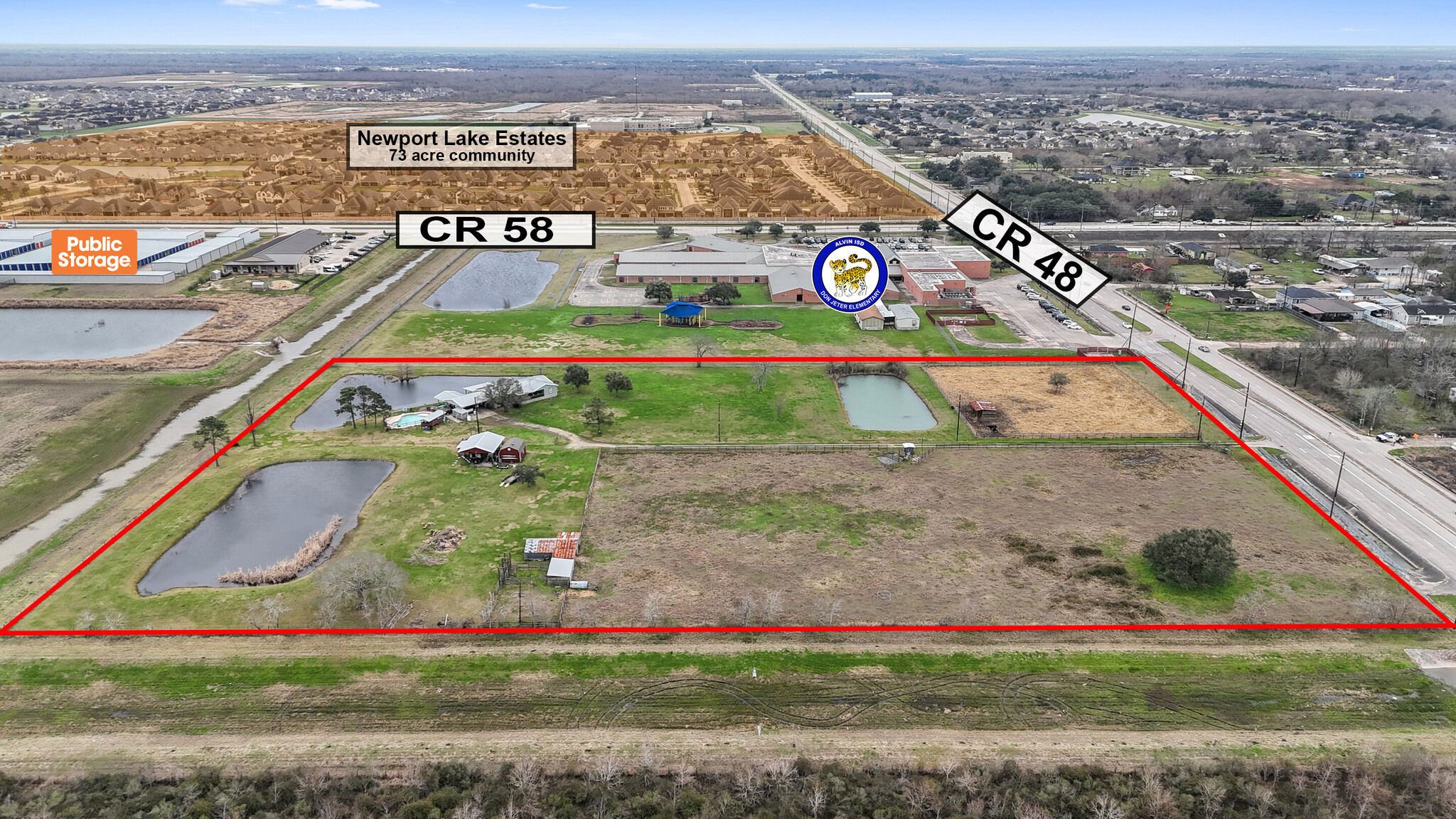 4901 Almeda School Road, Rosharon, TX en venta Foto principal- Imagen 1 de 25