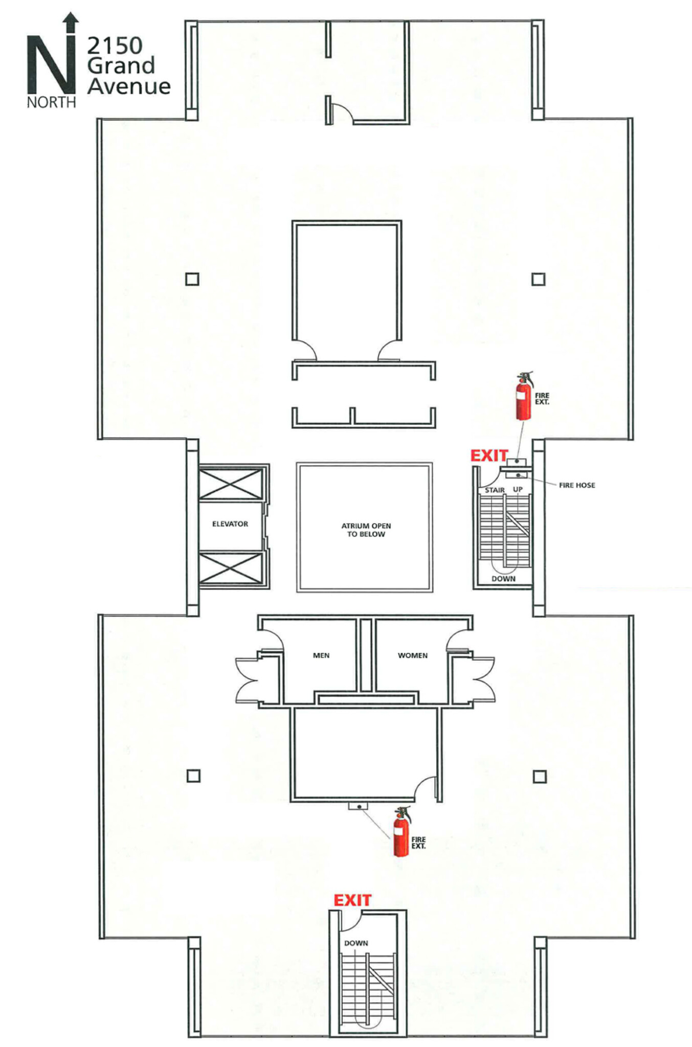 2150 Grand Ave, Des Moines, IA en alquiler Plano de la planta- Imagen 1 de 1