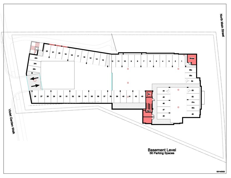 100 N Main St, Alpharetta, GA en alquiler - Plano del sitio - Imagen 3 de 3